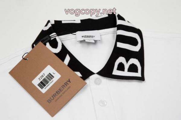 新作お洒落☆ 逸品 新作限定大人で素敵BURBERRY半袖poloTシャツブランド 偽物 激安 5 