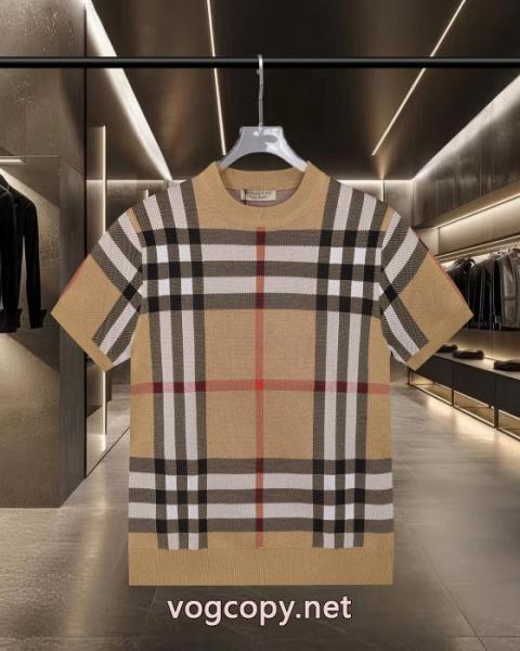 セレブが愛す 最安値送料無料 低価格ブランド コピー 通販半袖TシャツBURBERRY 1
