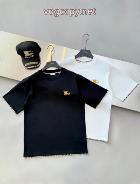 風通しの良いフレア 韓国の人気 262026新作入手困難半袖Tシャツバーバリーブランド コピー 販売 1