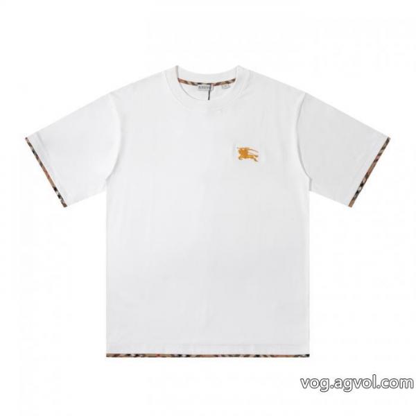 BURBERRYコピー ブランド 販売早者勝ち 在庫希少 最安値半袖Tシャツ 0 