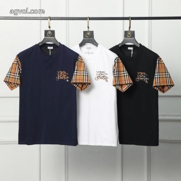 コピー ブランド半袖Tシャツ今年っぽいトレンド商品 最終セール ジュアル感強めの着BURBERRY 5