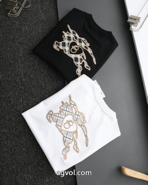 話題性が高い 安定感があり 日本未入荷BURBERRYブランド 偽物 激安半袖Tシャツ 5 