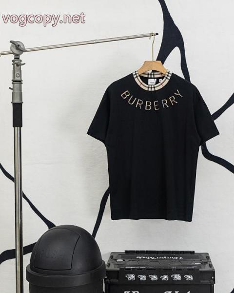 半袖Tシャツコピー 商品 通販BURBERRY上品セレブな豪華 スタイルを綺麗に 無造作 5