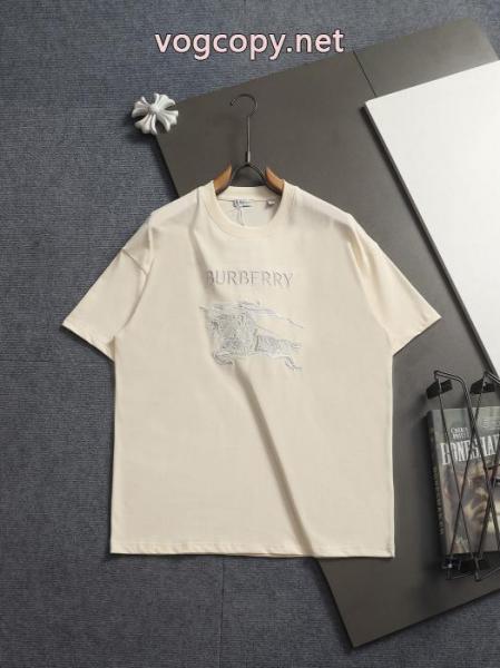 逆シーズンセール 通勤の定番 活躍アイテムBURBERRY半袖Tシャツブランド 品 激安 通販 5 