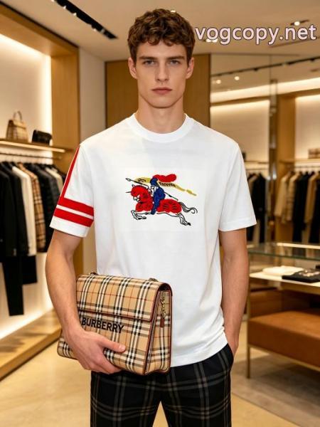 2026限定モデル 実用的 海外セレブ定番愛用 BURBERRY半袖Tシャツブランド コピー 通販 5 