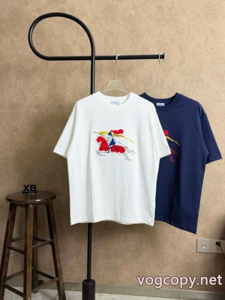 個性派さん 爽やかに演出する 数量限定HOTBURBERRY半袖Tシャツスーパー コピー 品 1