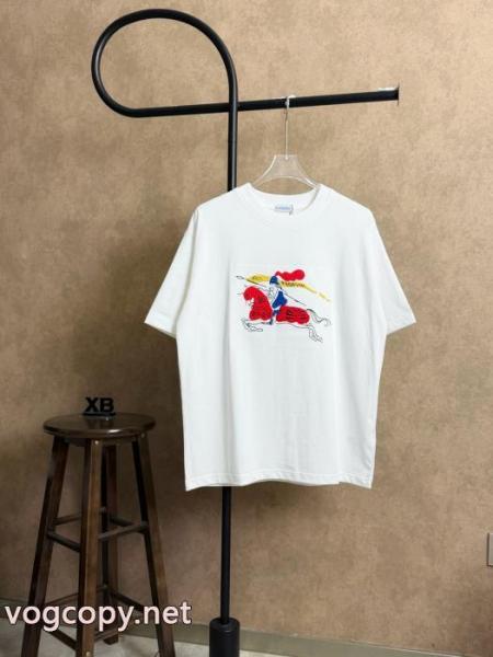 個性派さん 爽やかに演出する 数量限定HOTBURBERRY半袖Tシャツスーパー コピー 品 3