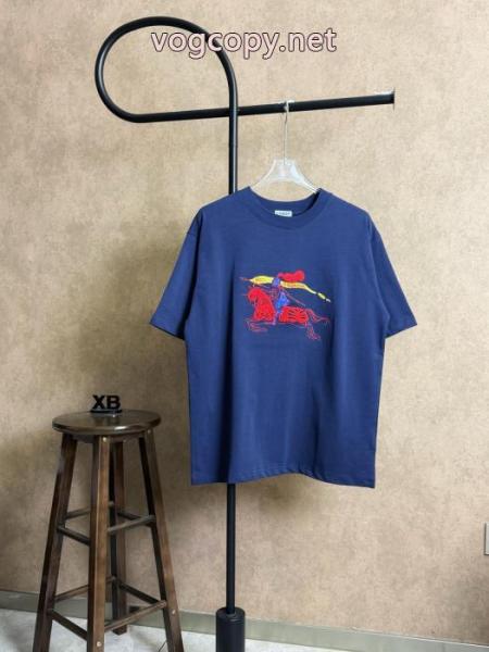 個性派さん 爽やかに演出する 数量限定HOTBURBERRY半袖Tシャツスーパー コピー 品 5