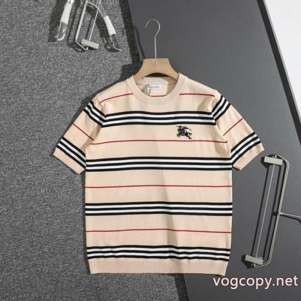 半袖Tシャツコピー ブランド 通販 安心大人気 セール最新作 存在感は抜群 相性の良いBURBERRY 5 
