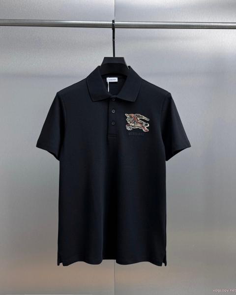 発表の新作モデル フィット感のある 綺麗な半袖poloTシャツBURBERRYブランド スーパー コピー 通販 0 