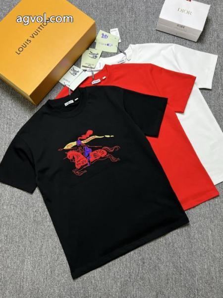 今季新作 毎年大人気商品 新作モデルBURBERRY半袖Tシャツブランド コピー 専門店 5