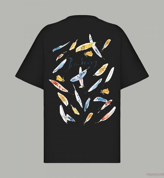 今年新作登場 円高還元Sale 肌触りのいい 偽物 ブランド 販売半袖TシャツBURBERRY 0
