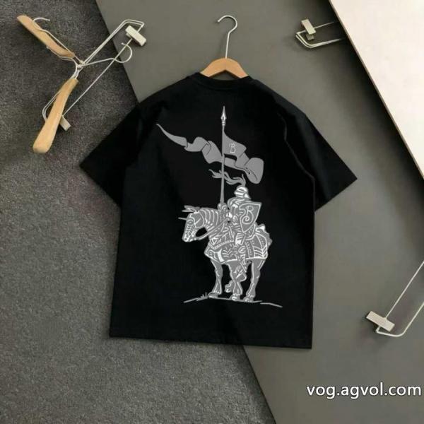 半袖Tシャツブランド 通販 激安格好良い 個性的な素材感も魅力 圧倒的な高級感BURBERRY 0 