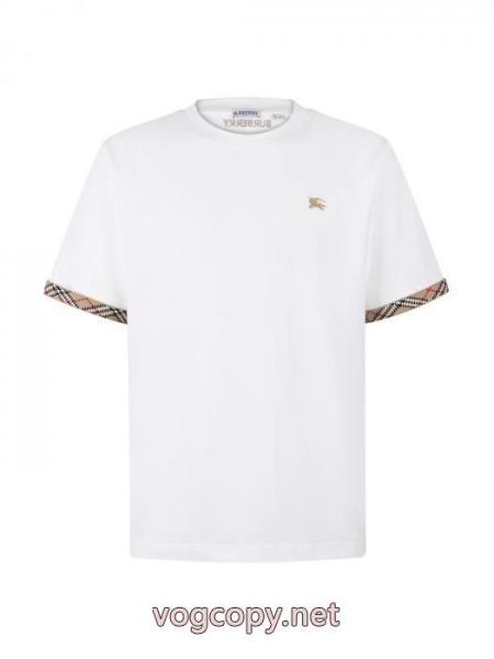 良好品 人気定番 超軽量BURBERRY半袖Tシャツ偽 ブランド 4