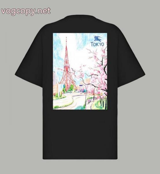 半袖Tシャツ映え度MAX 奇跡のセール特価！ 人気ランキングスーパー コピー ブランドBURBERRY 5 
