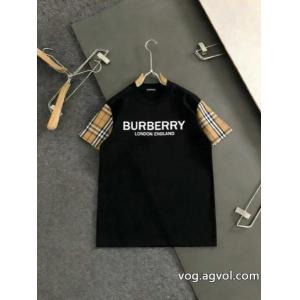 スーパー コピー 通販 優良半袖TシャツBURBERRY高級感ある 品質保証低価 人気激売れ新作