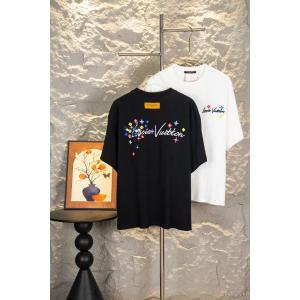 半袖Tシャツ耐久性に優れた カジュアルなスタイル 入手困難アイテム ブランド コピー 優良LOUIS VUITTON