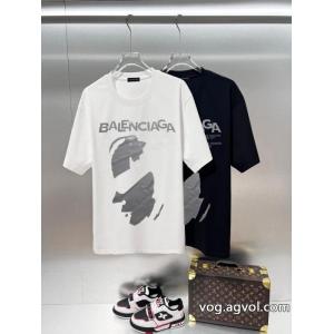 balenciaga通気性のいい 顧客優待セール セレブ風 半袖Tシャツスーパー ブランド コピー