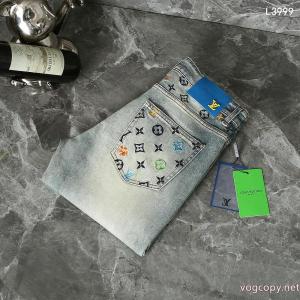 超激得安い 完売必須　限定SALE 新作限定華やかキュートブランド 偽物 激安LOUIS VUITTONジーンズ