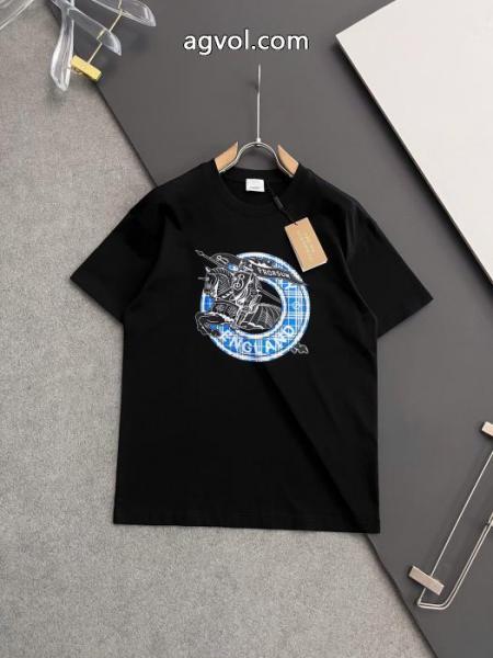 2026最新作完売必至 HOT品質保証 カジュアルなスタイル半袖Tシャツバーバリースーパー コピー 品 5 