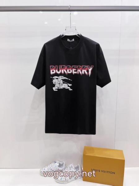 コピー ブランド 販売BURBERRY半袖Tシャツ新作 クリスマス人気商品 耐久性に優れ 3