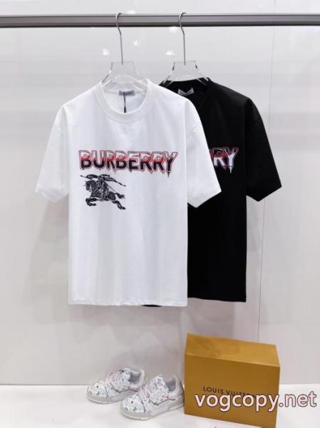 コピー ブランド 販売BURBERRY半袖Tシャツ新作 クリスマス人気商品 耐久性に優れ 4