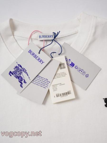 愛用ブランド 上品なカジュアルコーデに 格安新品半袖Tシャツ激安 ブランドBURBERRY 3