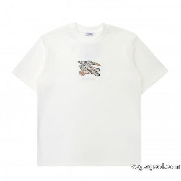 BURBERRY海外限定! 在庫あり即発 人気話題ブランド レプリカ半袖Tシャツ 0