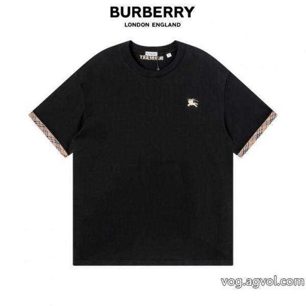 偽物 ブランド 激安半袖TシャツBURBERRY夏らしい品格が漂う ハイクオリティー 完売必至 0 