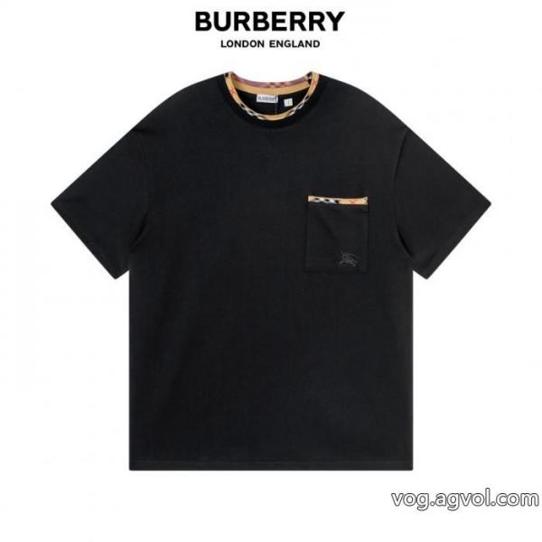上品シックなお品 SALEお得にGET 品質保証高品質ブランド コピー 販売バーバリー半袖Tシャツ 0 