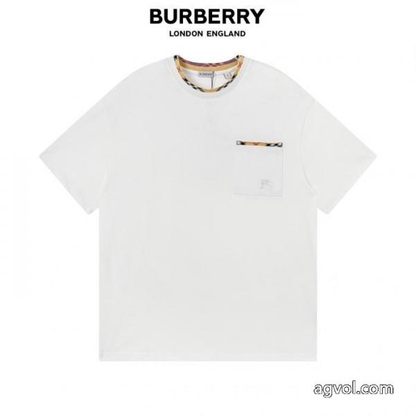 上品シックなお品 SALEお得にGET 品質保証高品質ブランド コピー 販売バーバリー半袖Tシャツ 5 