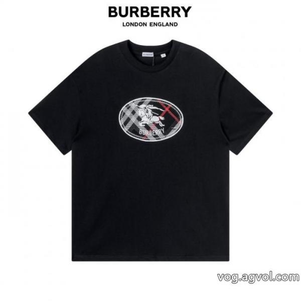 激安 ブランド愛用ブランド 芸能人の愛用アイテム 高級感を演出BURBERRY半袖Tシャツ 0 