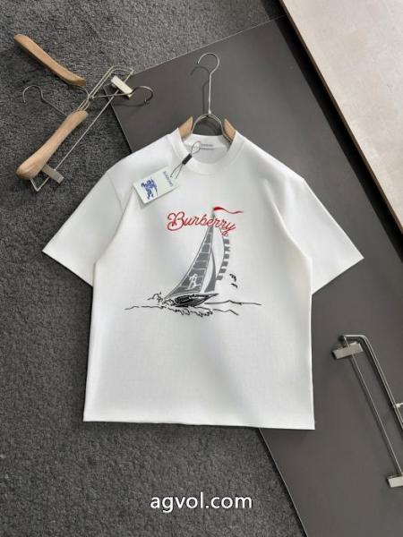 偽物 ブランド 激安半袖TシャツBURBERRYIオシャレな新作 当店最安値 ラフでこなれ感! 5