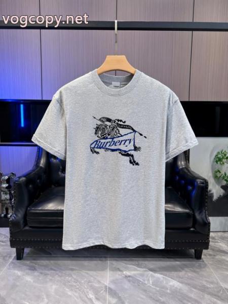 ブランド フェイク半袖Tシャツリッチな印象に お得低価 優等品BURBERRY 2