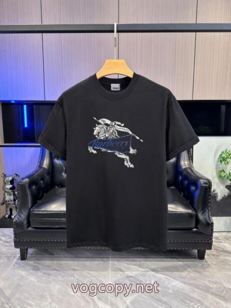 ブランド フェイク半袖Tシャツリッチな印象に お得低価 優等品BURBERRY 3