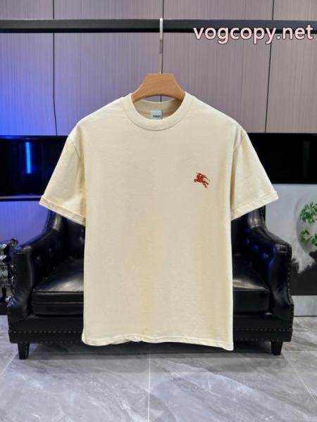 偽物 ブランド ショップ半額セール お洒落に魅せる 超激得限定セールBURBERRY半袖Tシャツ 1