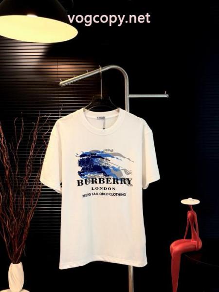 ブランド レプリカ手触りがいい 個性的なデザイン シンプル派半袖TシャツBURBERRY 3
