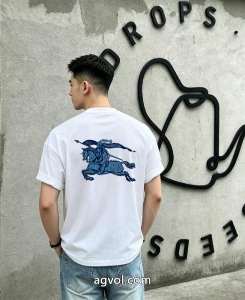 BURBERRY偽 ブランド 販売人気定番低価 お洒落スタイル レビュー高い半袖Tシャツ 2