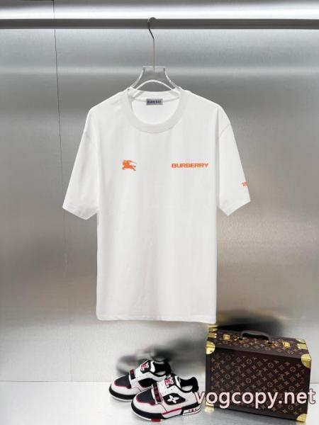 ブランド スーパー コピー 通販プレゼントにも セレブ愛用ブランド 圧倒的人気半袖TシャツBURBERRY 1