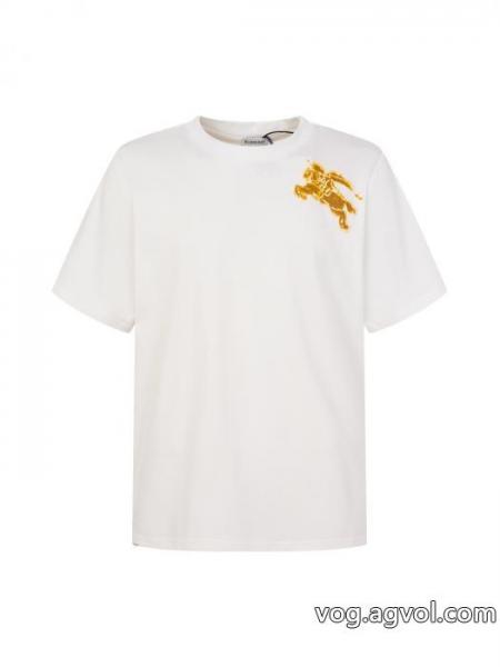 今年新作登場 モード 上品な彩りに夢中通販 ブランド半袖TシャツBURBERRY 0 