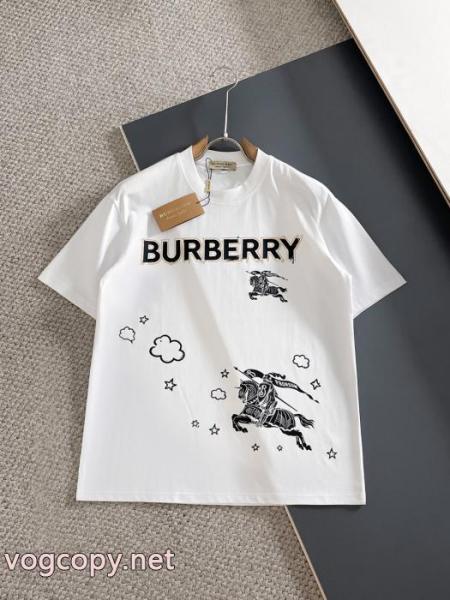 BURBERRY半袖Tシャツ大評判のデザイン 注目!26-26AW 爆発的な人気偽物 ブランド ショップ 4