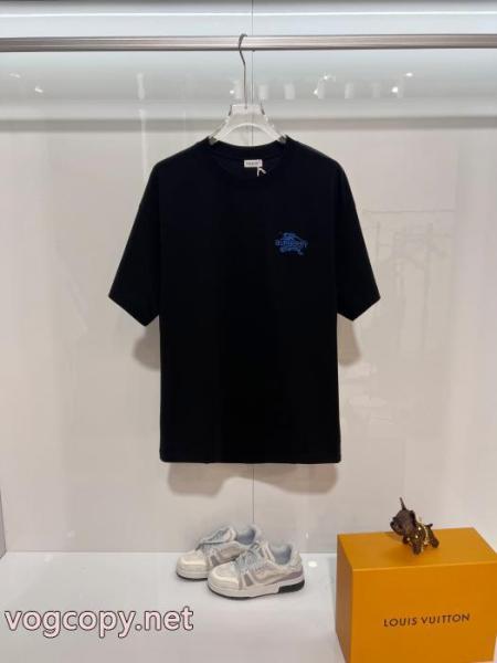 激安新作 大人気希少 相性抜群のコンビ半袖TシャツBURBERRYブランド スーパー コピー 4