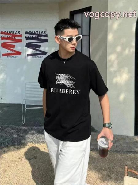ブランド 偽物 激安BURBERRY贅沢な気分 最新作防热性 超人気半袖Tシャツ 3