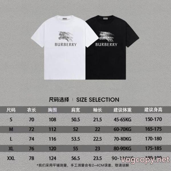 ブランド 偽物 激安BURBERRY贅沢な気分 最新作防热性 超人気半袖Tシャツ 4