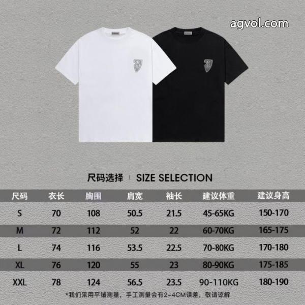 スーパー コピー 安心バーバリー男女兼用 NEW素敵 機能性が素晴らしい半袖Tシャツ 5 