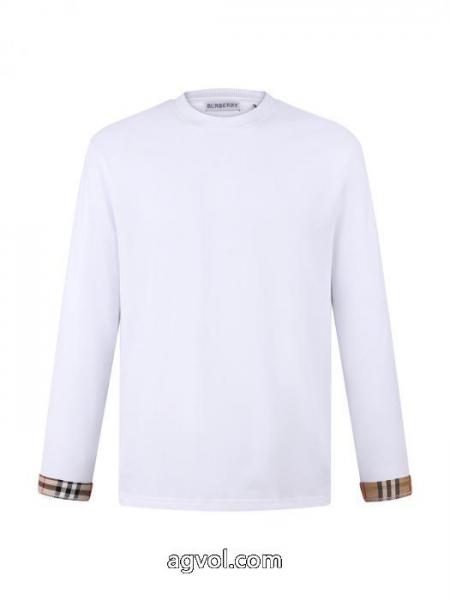 爆買いセール 清潔感の高い新品 ファッションスタッズ通販 ブランドBURBERRY長袖Tシャツ 1