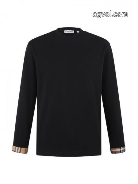 爆買いセール 清潔感の高い新品 ファッションスタッズ通販 ブランドBURBERRY長袖Tシャツ 3