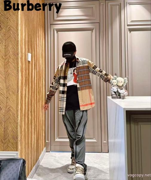 ブランド コピー 通販長袖シャツBURBERRY現代的な印象 大人の定番 優秀なアイテム 0 