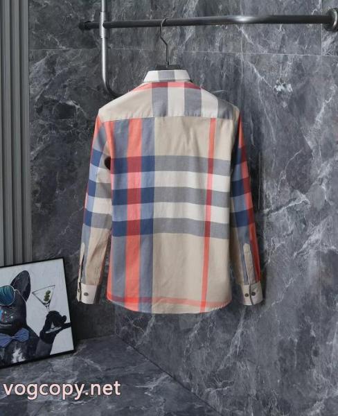 コピー 品 販売BURBERRY長袖シャツ落ち着いた感覚 品質保証得価 スタイリッシュな印象 1