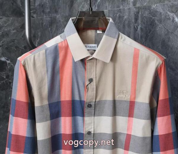 コピー 品 販売BURBERRY長袖シャツ落ち着いた感覚 品質保証得価 スタイリッシュな印象 3